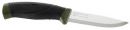 Mora-Messer, Companion MG, rostfreier Sandvik-Stahl 12C27, zweifarbiger Gummigriff, Kunststoffscheide mit G�rtelclip