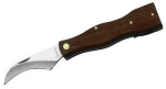 Herbertz Pilzmesser, rostfrei, Holz-Heft, inklusive B�rste