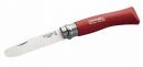 Opinel Kindermesser, rostfrei, Buchenholz, rot