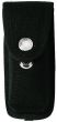Messer-Etui aus Cordura, schwarz, 2 Druckkn�pfe, G�rtelschlaufe
