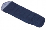 Mumienschlafsack, blau, F�llung 450g/qm Polyester,2-lg
