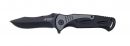 Haller Einhandtaschenmesser schwarz grau 420 Klinge 8,5 cm