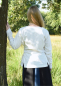 Preview: Mittelalter Bluse Aila mit Schnürung, natur