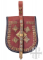 Preview: Birka Tasche, Wikinger-Gürteltasche aus Leder