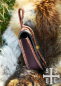 Preview: Birka Tasche, Wikinger-Gürteltasche aus Leder