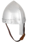 Preview: Normannischer Nasalhelm, 1,6 mm Stahl