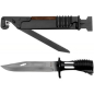 Preview: Brit. Bajonett, SA80, schwarz, Scheide, Tasche DPM