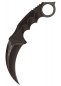 Preview: Honshu Karambit-Messer, Schwarz, mit Schultergurt