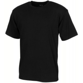 US T-Shirt, halbarm, schwarz, 170 g/m²