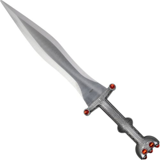 Römerdolch mit Scheide silber