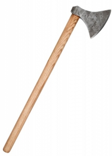 Wikinger-Axt aus Stahl, handgeschmiedet, Typ M