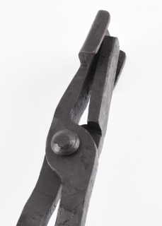 Schlossmaulzange, Schmiedezange, handgeschmiedet, 45 x 20 mm