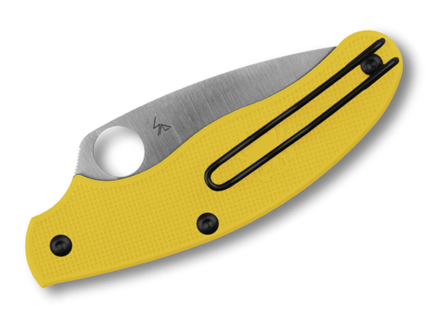 Spyderco UK Penknife Salt Yellow