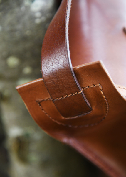 Comacchio Tasche, Römische Ledertasche