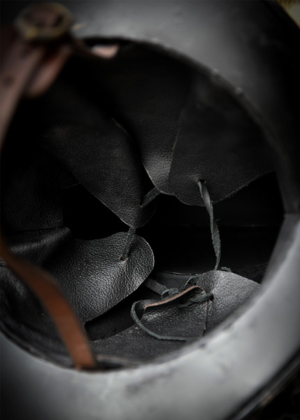 Deutscher Morion Helm, 1,6 mm Stahl