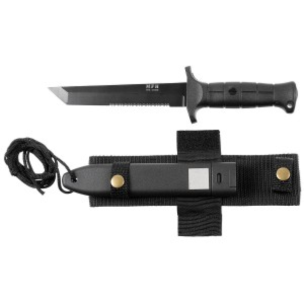 Kampfmesser, KEIN ORIGINAL, Kunststoffgriff, Scheide