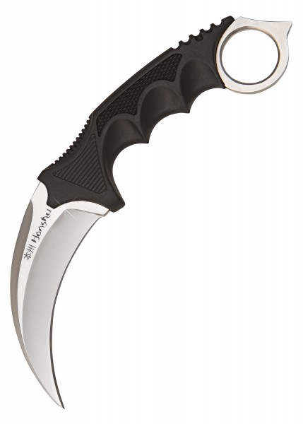 Honshu Karambit satinert mit Schultertragesystem