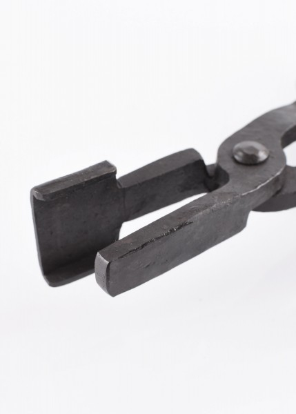 Schlossmaulzange, Schmiedezange, handgeschmiedet, 35 x 20 mm